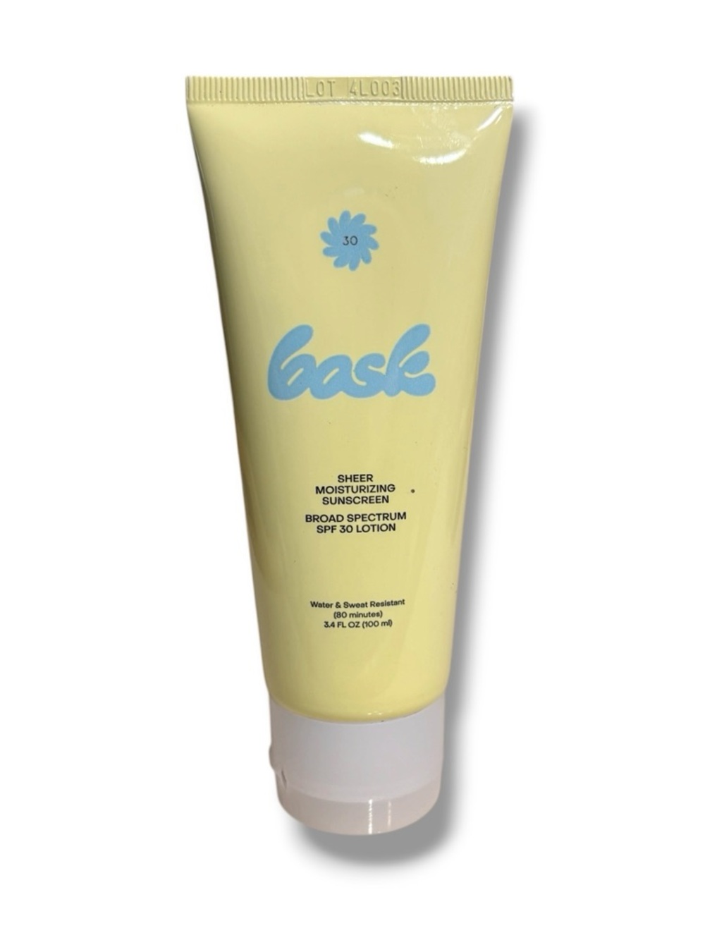 BASK Sheer Moisturizing SPF 30 Sunscreen Lotion 3.4 Fluid Ounces NEW